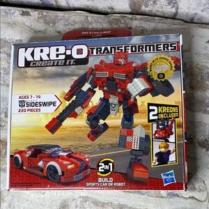 Kre-o Transformers Sideswipe 220 pc Set New